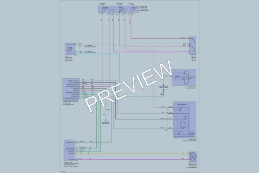 2007 Chevrolet G1500 Cruise Control wiring diagram preview