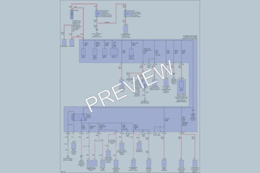 2007 Chevrolet HHR Power Distribution wiring diagram preview