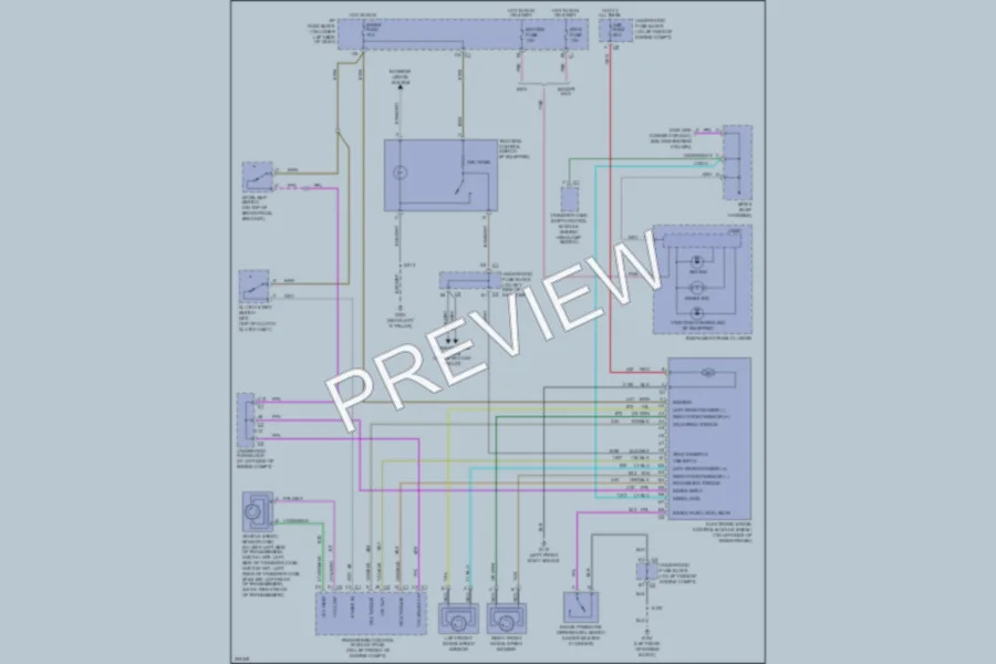 2007 Chevrolet K2500HDPickupClassic Anti Lock Brakes wiring diagram preview