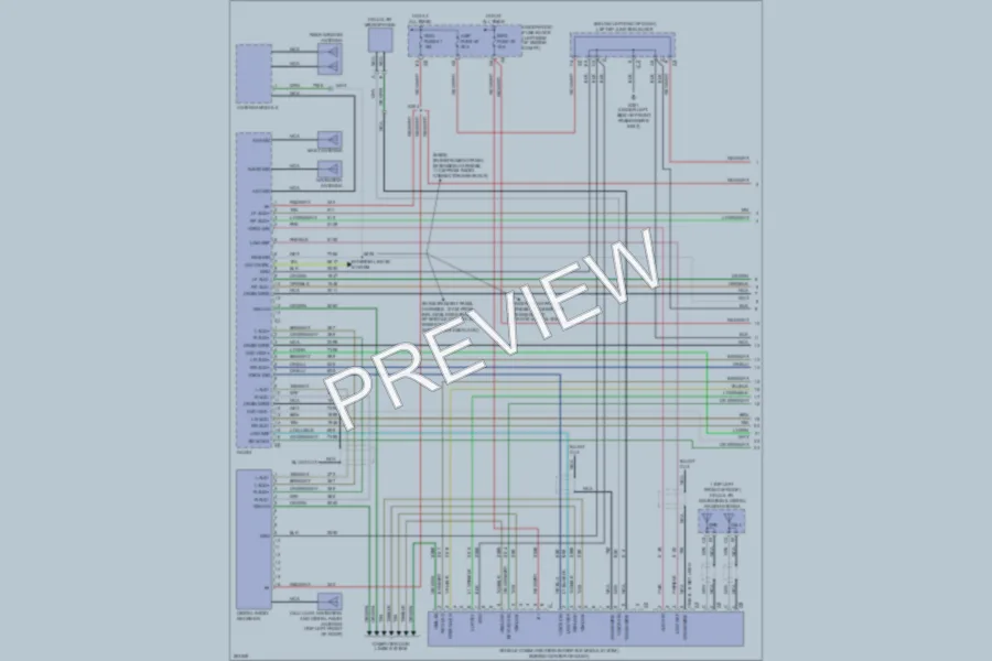 2007 Chevrolet Tahoe Navigation wiring diagram preview