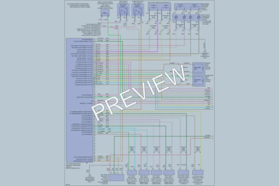 2007 Chevrolet Tahoe Supplemental Restraints wiring diagram preview