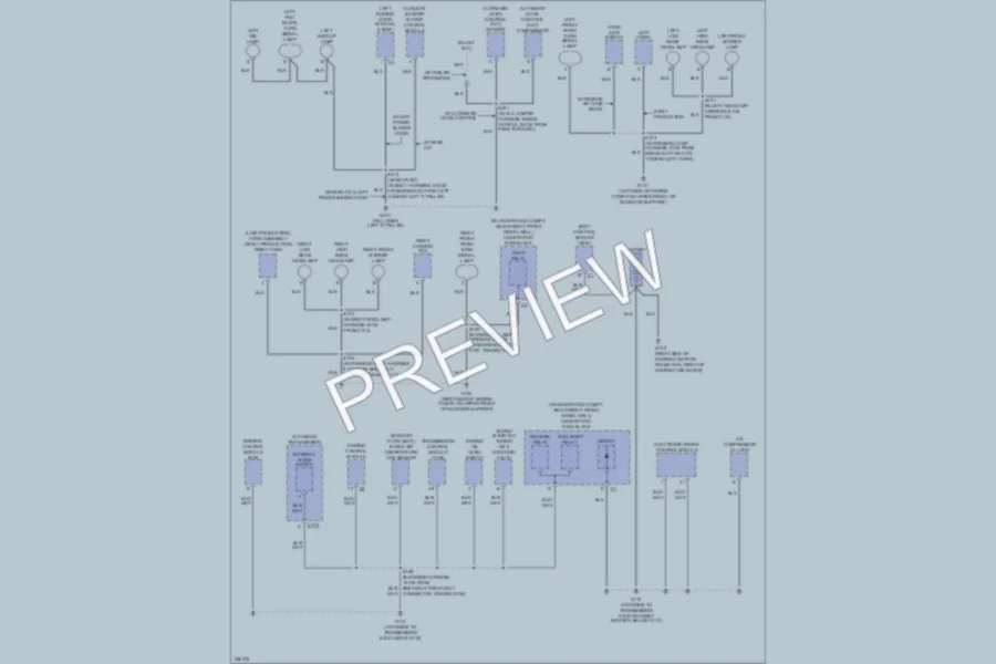 2007 Chevrolet Uplander Ground Distribution wiring diagram preview