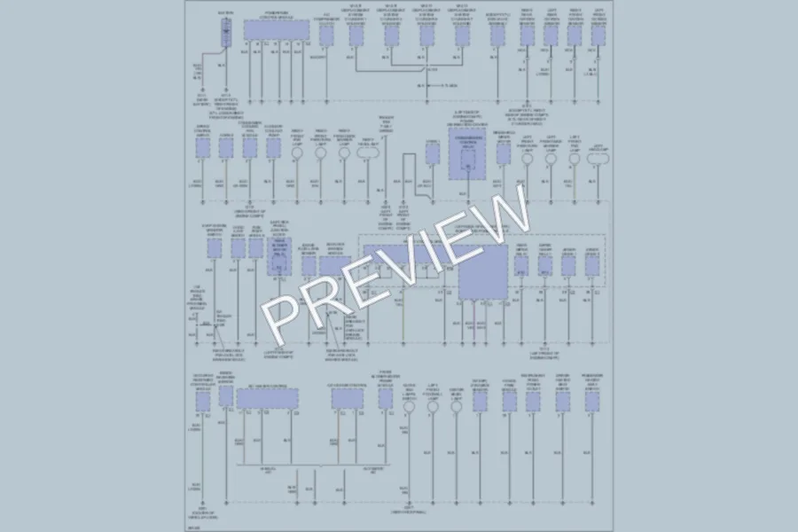 2007 Chrysler Aspen Ground Distribution wiring diagram preview