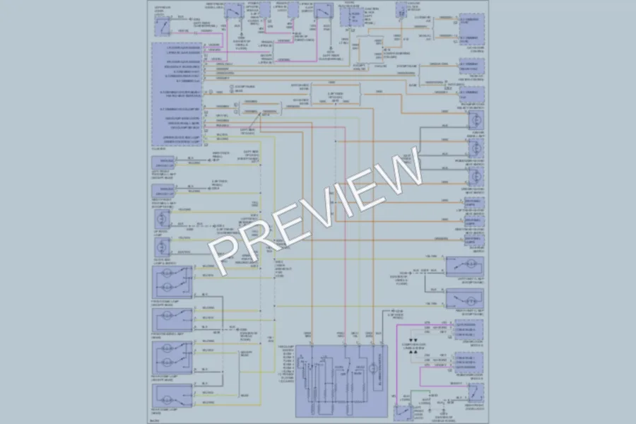 2007 Chrysler Aspen Interior Lights wiring diagram preview