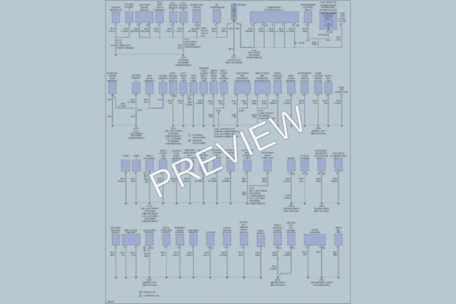 2007 Chrysler Pacifica Ground Distribution wiring diagram preview
