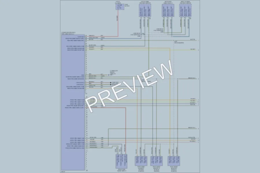 2007 Dodge 2500Sprinter Navigation wiring diagram preview