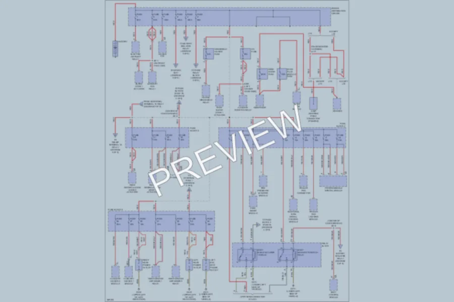 2007 Dodge 2500Sprinter Power Distribution wiring diagram preview