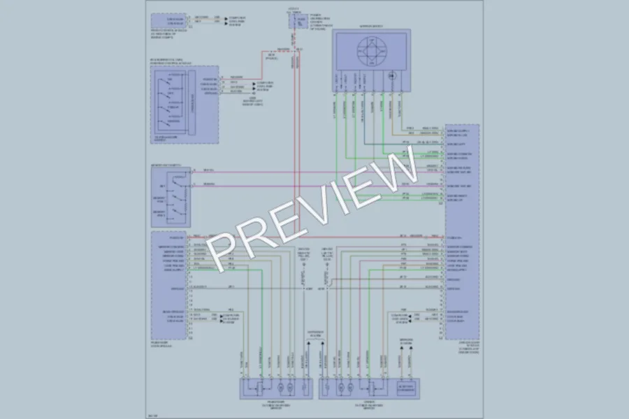 2007 Dodge Charger Memory Systems wiring diagram preview