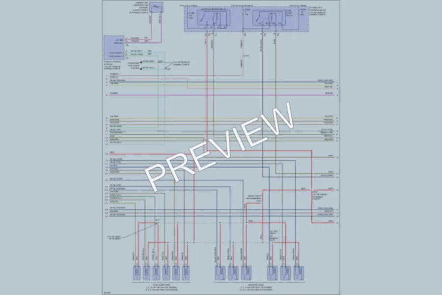 2007 Dodge Dakota Engine Performance wiring diagram preview