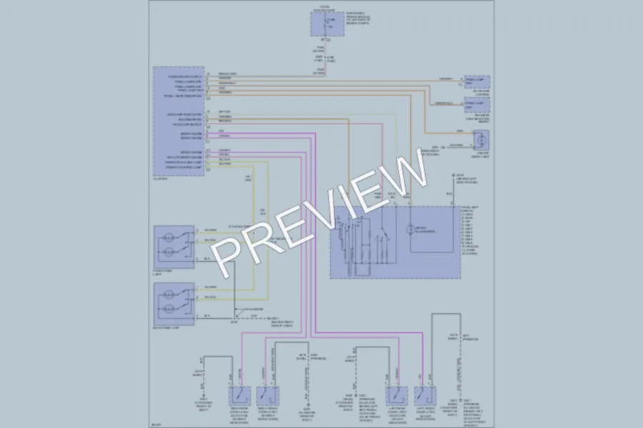 2007 Dodge Dakota Interior Lights wiring diagram preview