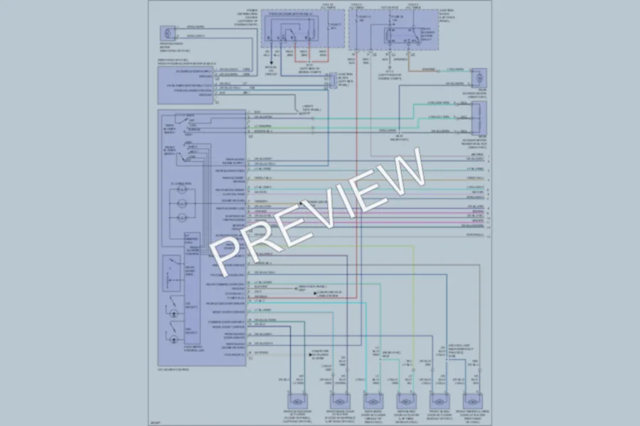 2007 Dodge Durango Air Conditioning wiring diagram preview