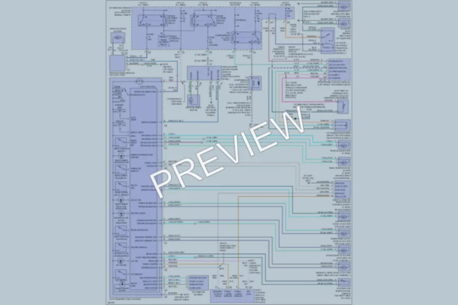 2007 Dodge GrandCaravan Air Conditioning wiring diagram preview