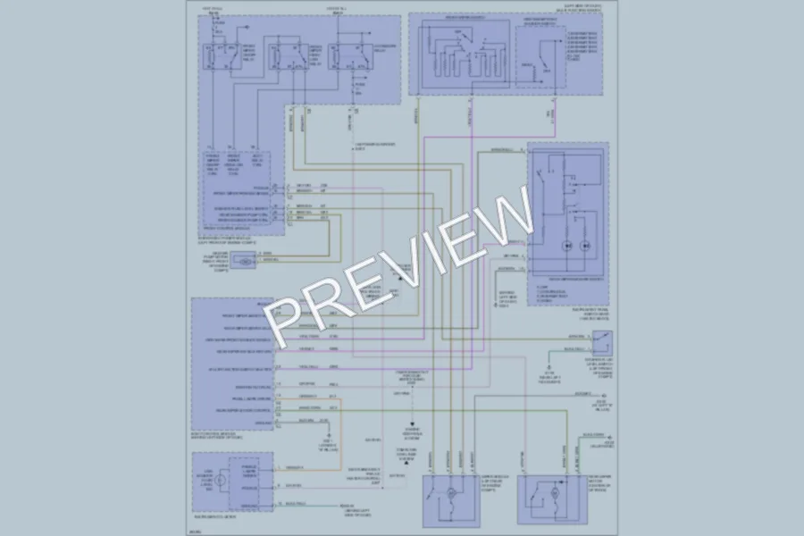 2007 Dodge GrandCaravan Wiper Washer wiring diagram preview