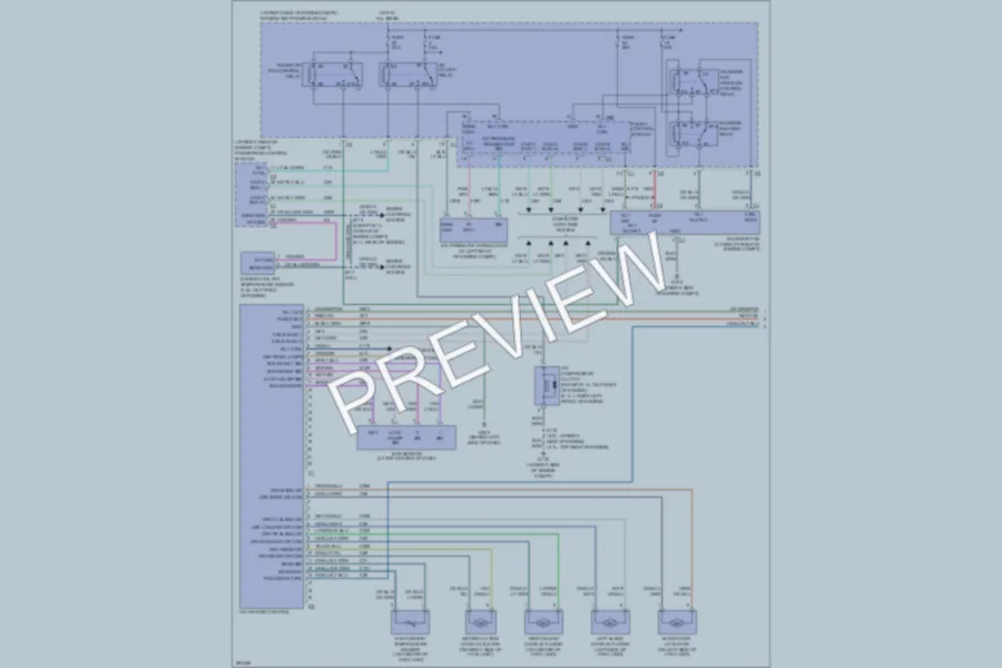 2007 Dodge Magnum Air Conditioning wiring diagram preview