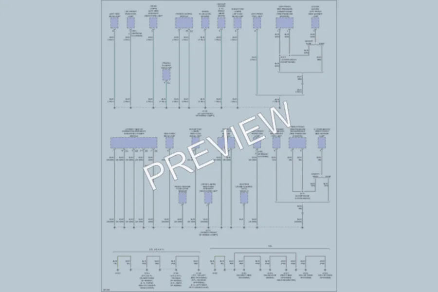 2007 Dodge Magnum Ground Distribution wiring diagram preview