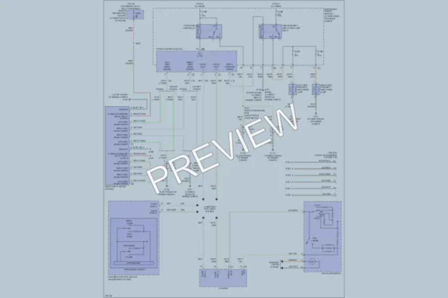 2007 Dodge Magnum Headlights wiring diagram preview