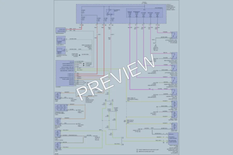 2007 Dodge Nitro Interior Lights wiring diagram preview