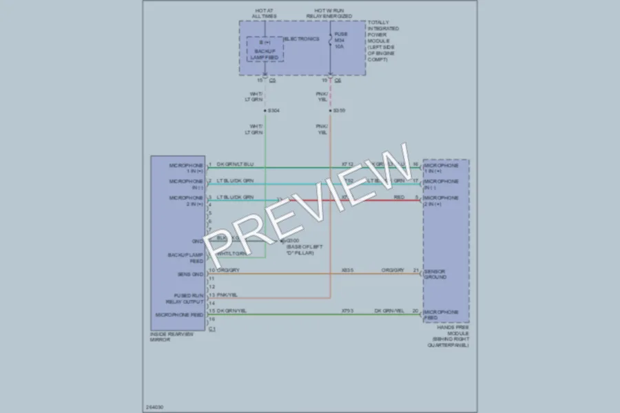 2007 Dodge Nitro Power Mirrors wiring diagram preview