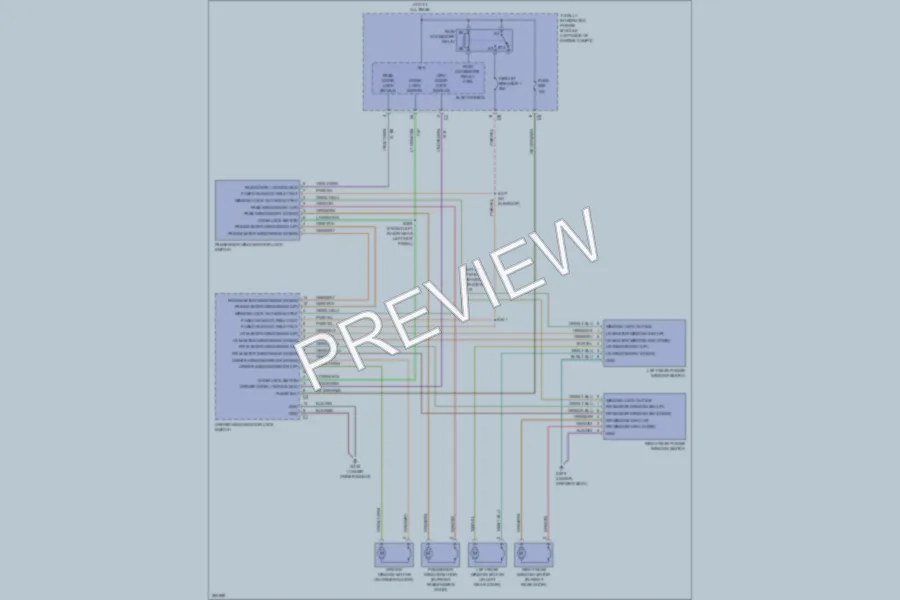 2007 Dodge Nitro Power Windows wiring diagram preview