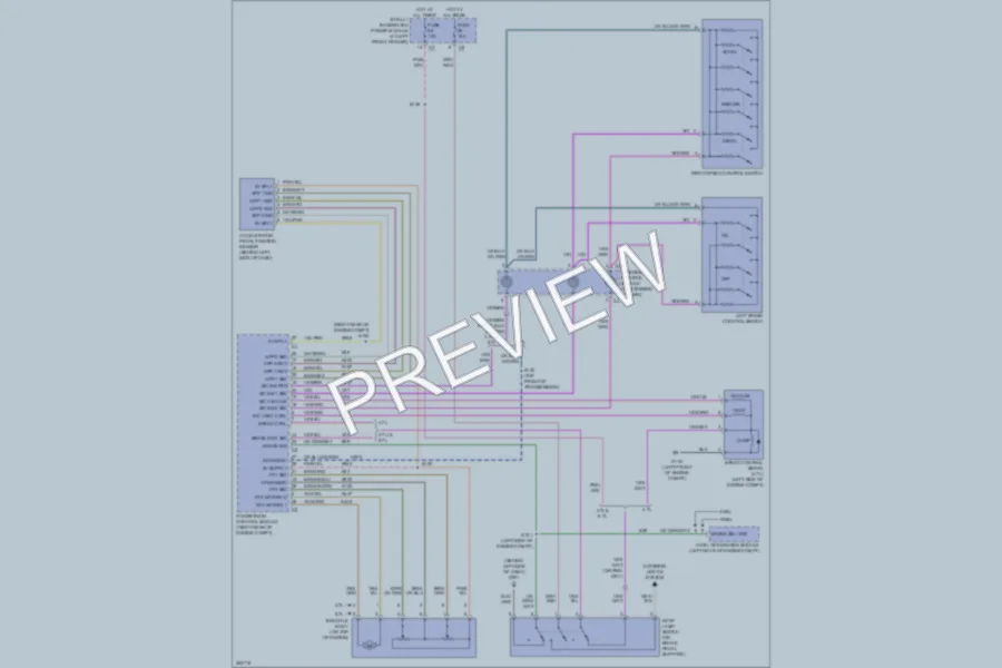 2007 Dodge R1500 Cruise Control wiring diagram preview