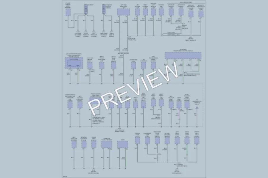 2007 Dodge R2500 Ground Distribution wiring diagram preview