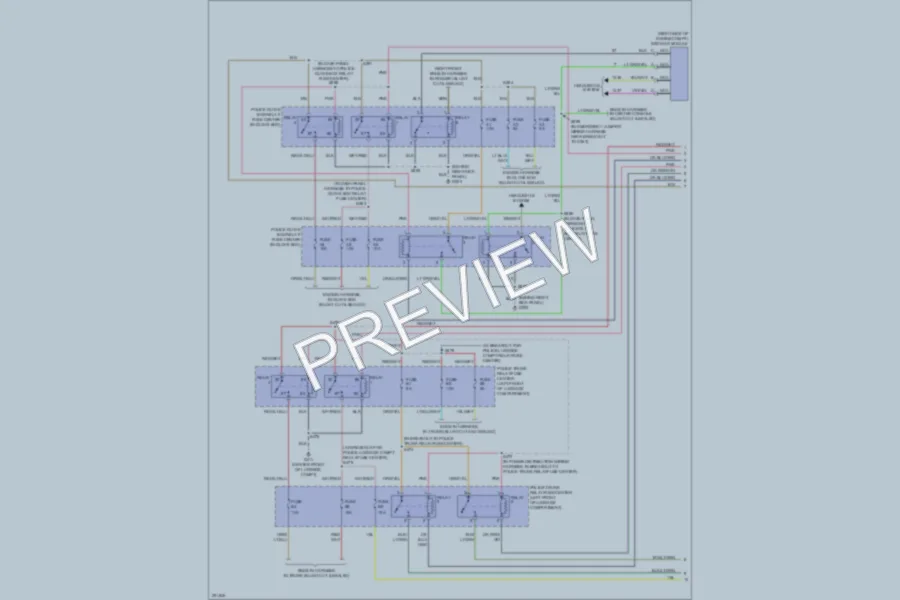 2007 Ford CrownVictoria Exterior Lights wiring diagram preview