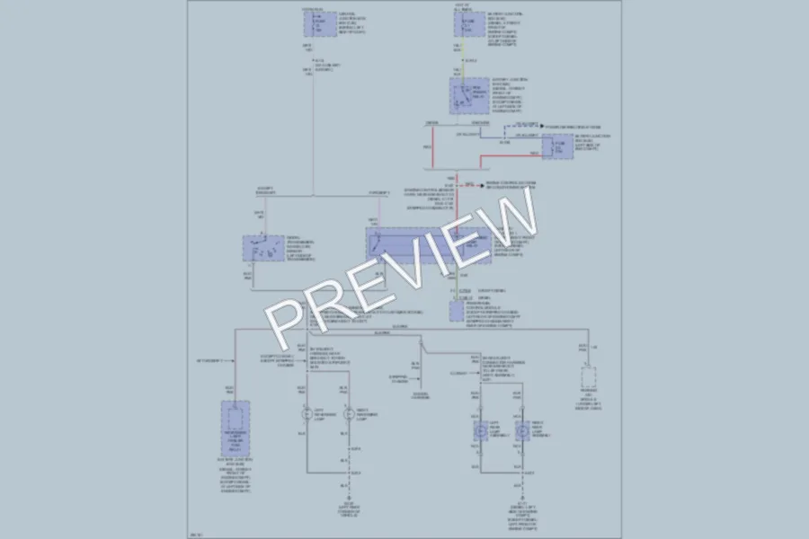 2007 Ford E250 Exterior Lights wiring diagram preview