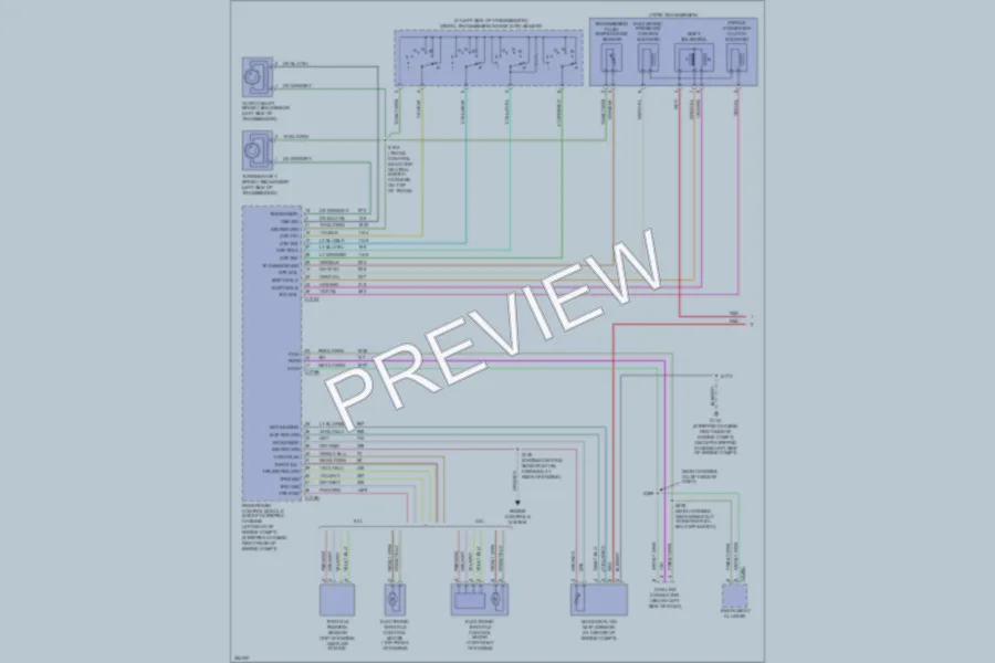2007 Ford E250 Transmission wiring diagram preview