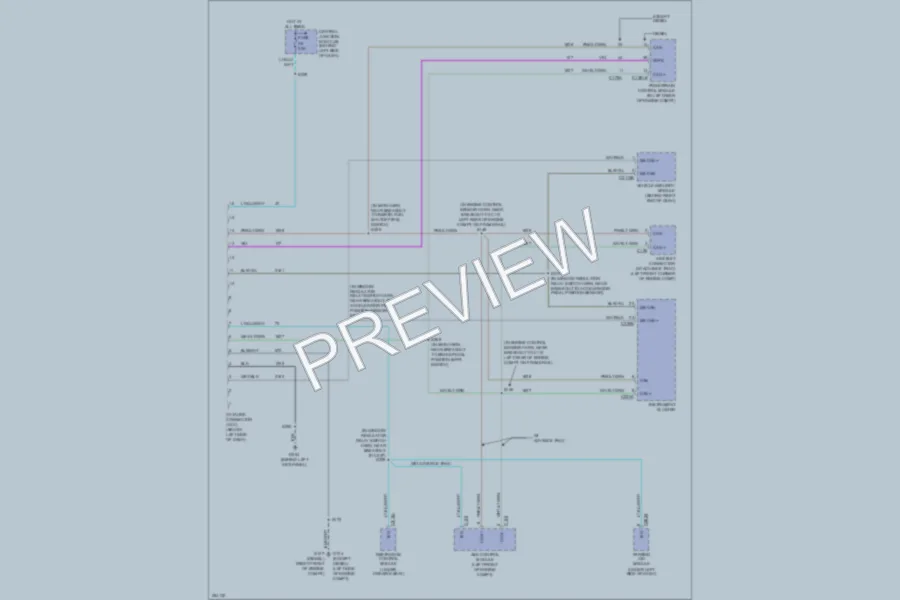 2007 Ford E250 Computer Data Lines wiring diagram preview