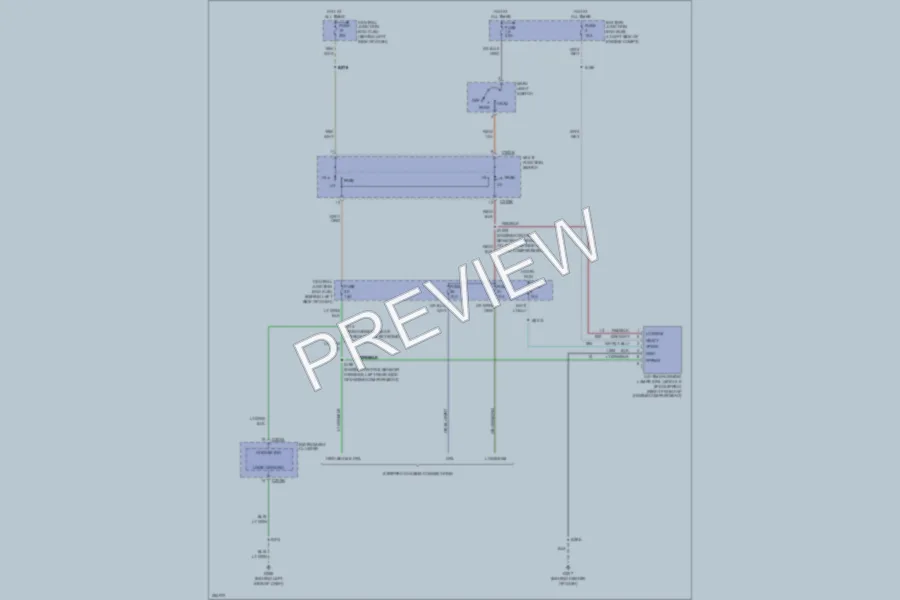 2007 Ford E350 Super Duty Headlights wiring diagram preview