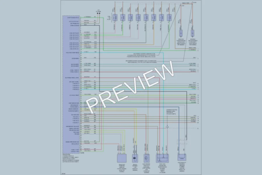 2007 Ford E450Econoline Engine Performance wiring diagram preview