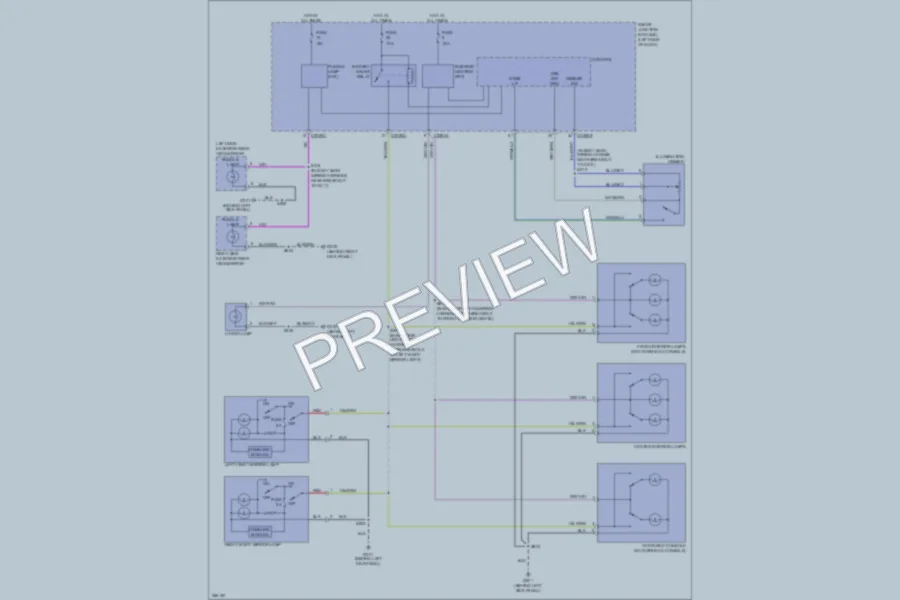 2007 Ford Edge Interior Lights wiring diagram preview