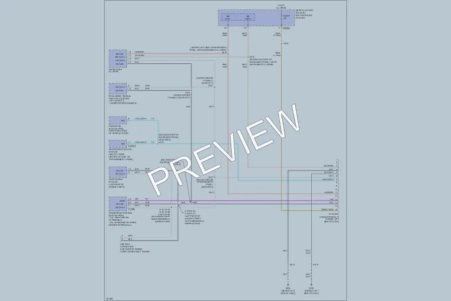 2007 Ford EscapeHybrid Computer Data Lines wiring diagram preview