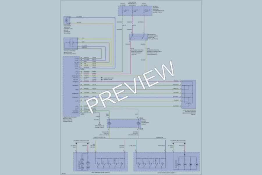 2007 Ford ExpeditionEL Cruise Control wiring diagram preview