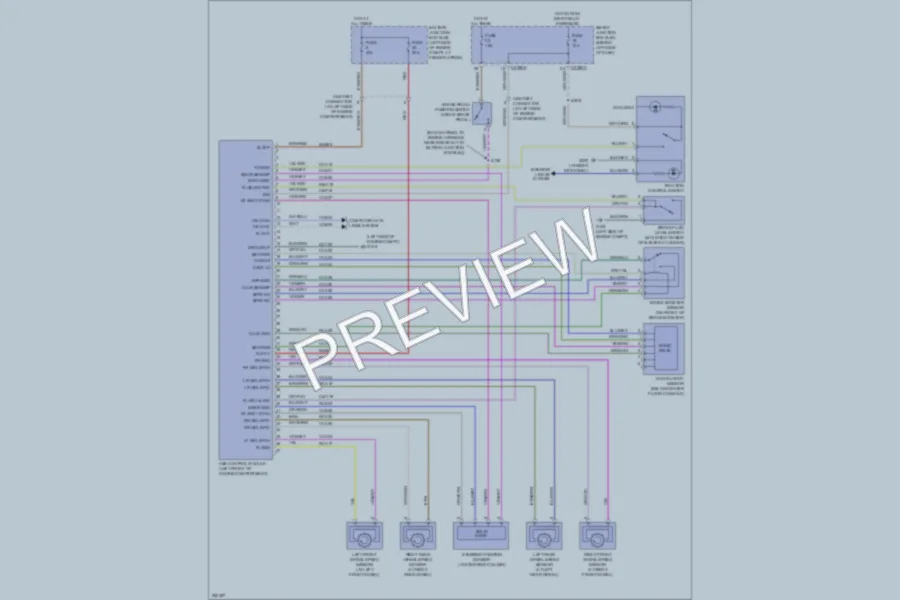 2007 Ford Explorer Anti Lock Brakes wiring diagram preview