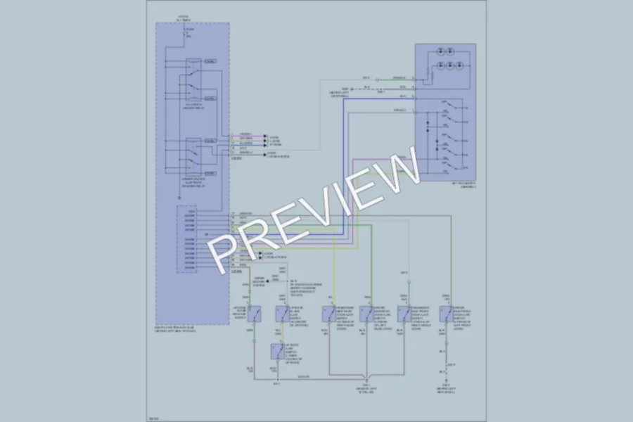 2007 Ford Explorer Anti Theft wiring diagram preview