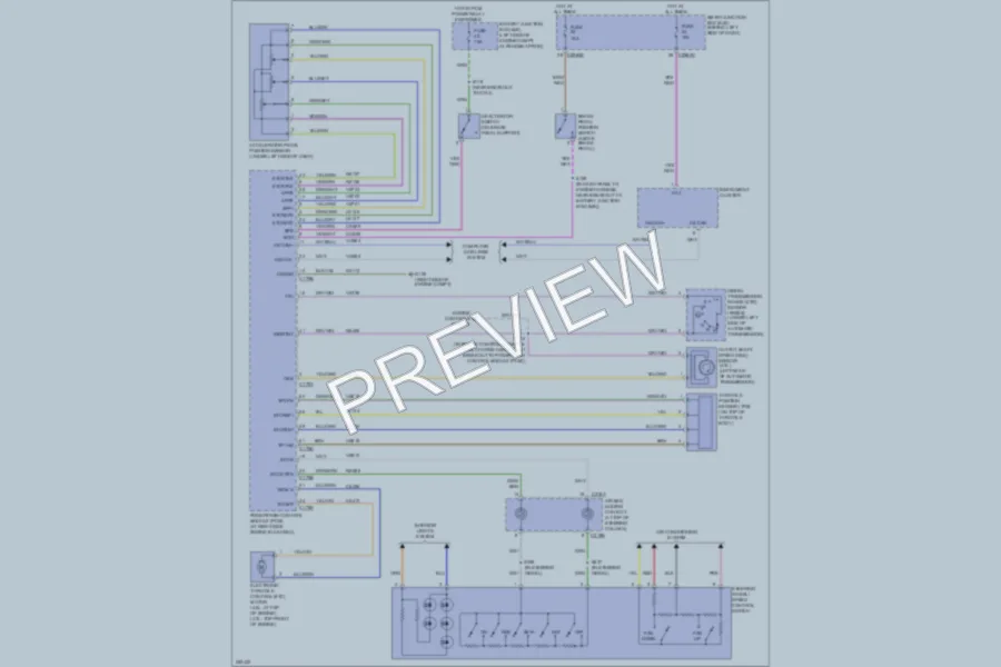 2007 Ford Explorer Cruise Control wiring diagram preview