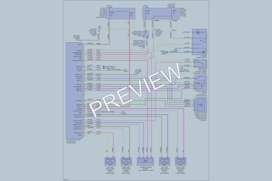 2007 Ford ExplorerSportTrac Anti Lock Brakes wiring diagram preview