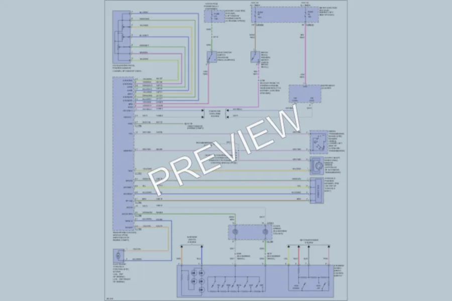 2007 Ford ExplorerSportTrac Cruise Control wiring diagram preview