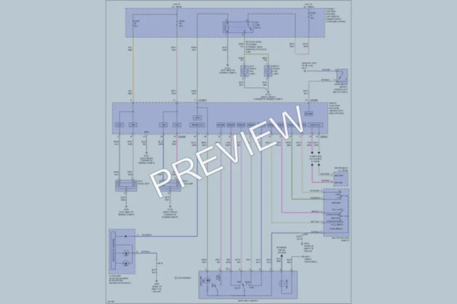 2007 Ford ExplorerSportTrac Headlights wiring diagram preview
