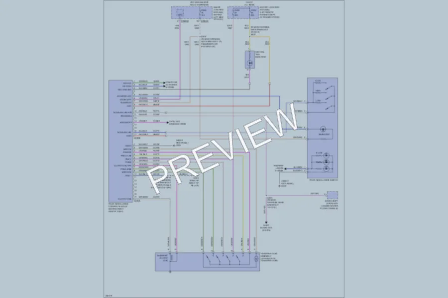 2007 Ford ExplorerSportTrac Transmission wiring diagram preview
