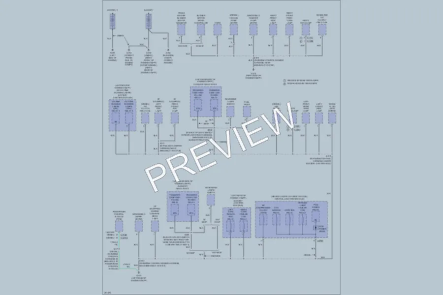 2007 Ford F250 Super Duty Ground Distribution wiring diagram preview