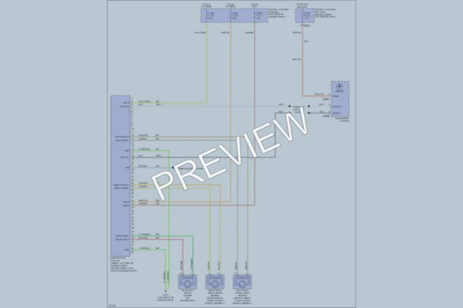 2007 Ford F350 Super Duty Anti Lock Brakes wiring diagram preview