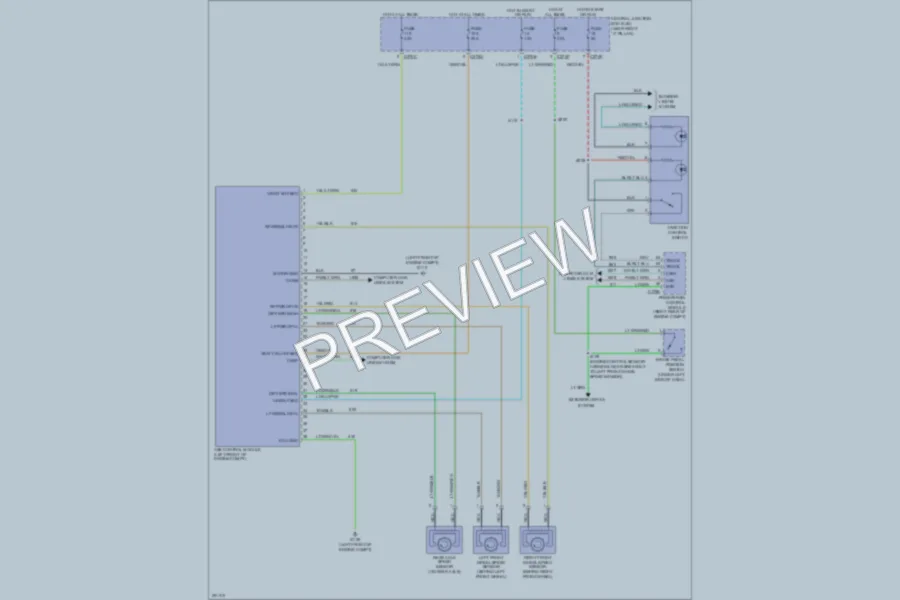 2007 Ford F150 Anti Lock Brakes wiring diagram preview
