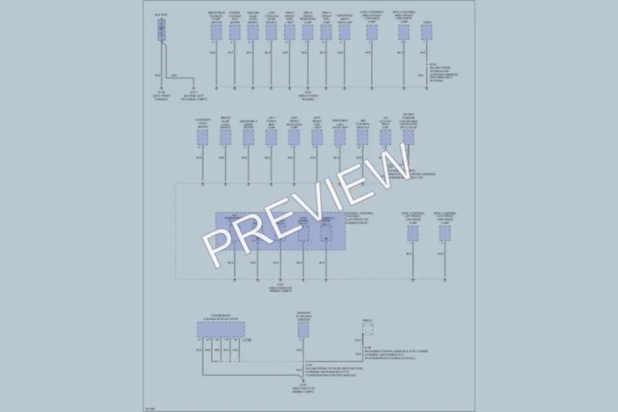 2007 Ford FiveHundred Ground Distribution wiring diagram preview