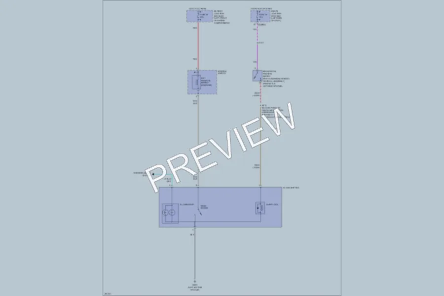 2007 Ford FiveHundred Shift Interlock wiring diagram preview