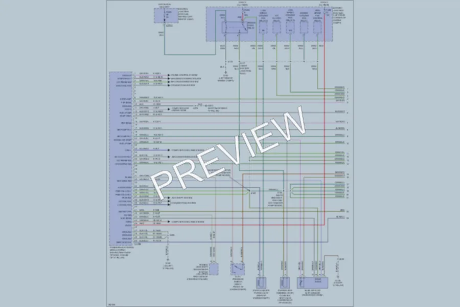 2007 Ford Focus Engine Performance wiring diagram preview