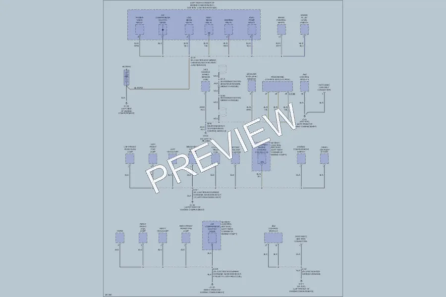 2007 Ford Focus Ground Distribution wiring diagram preview