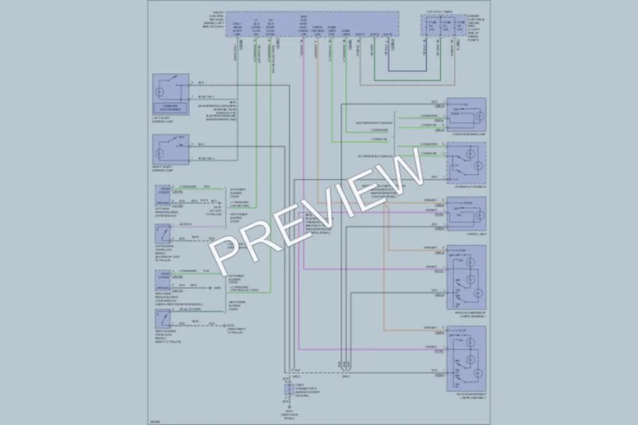 2007 Ford Freestar Interior Lights wiring diagram preview