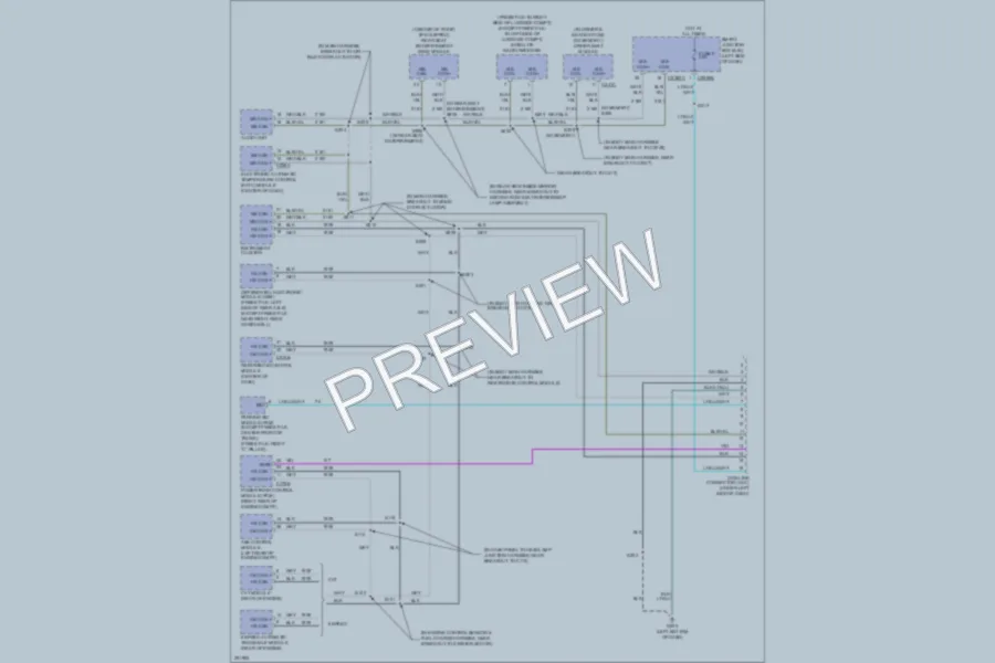 2007 Ford Freestyle Computer Data Lines wiring diagram preview